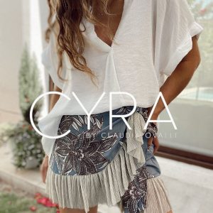 Pollera Mara Azul