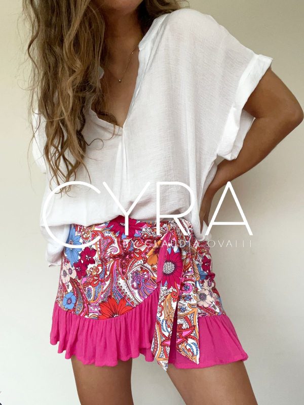 Pollera Mara Fucsia