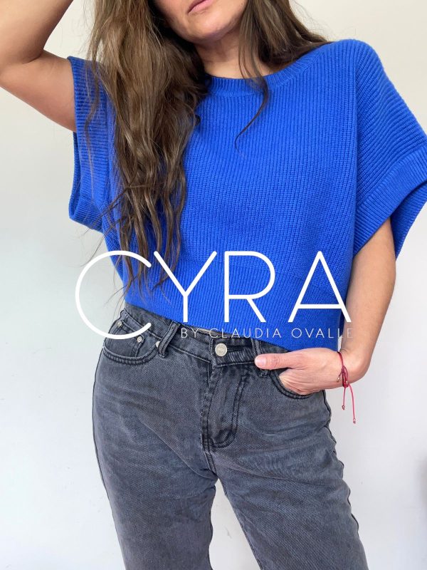 Chaleco Popi azul