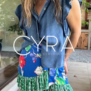 Pollera Pareo Mar