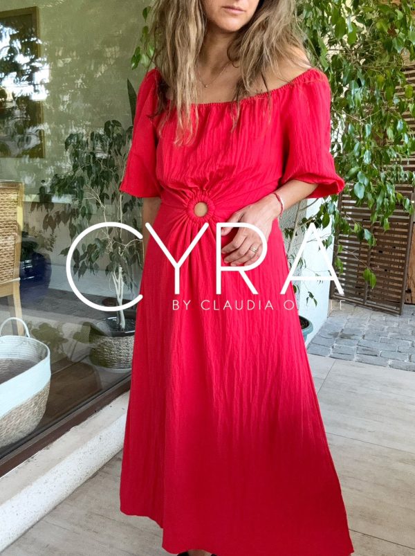 Vestido Pamplona Rojo - Imagen 4