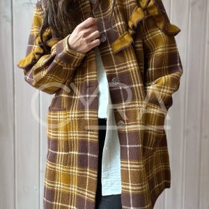 Abrigo Faustina Mustard