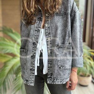 Chaqueta Jeans Aurora negro