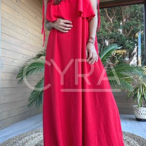 Vestido Camila rojo