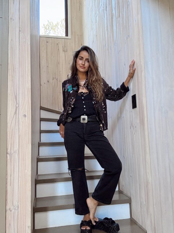 Chaqueta lentejuelas Dominga - Imagen 4
