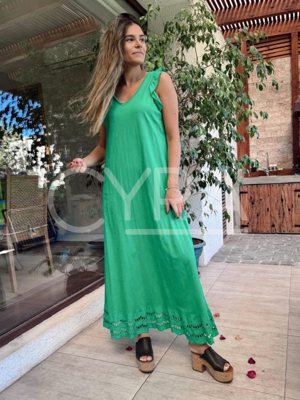 Vestido Doris verde - Imagen 2