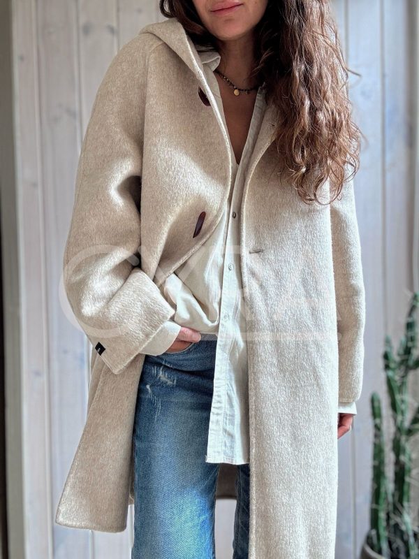 Abrigo cashemere beige - Imagen 2