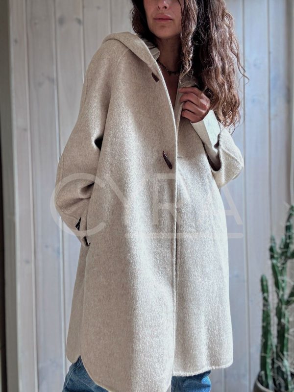 Abrigo cashemere beige - Imagen 6