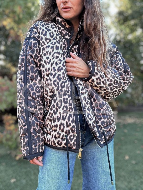 Parka animal print Julia - Imagen 4