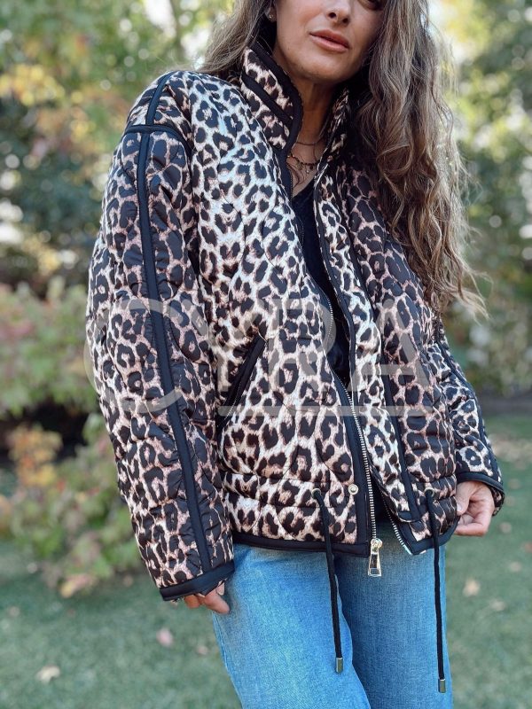 Parka animal print Julia - Imagen 2