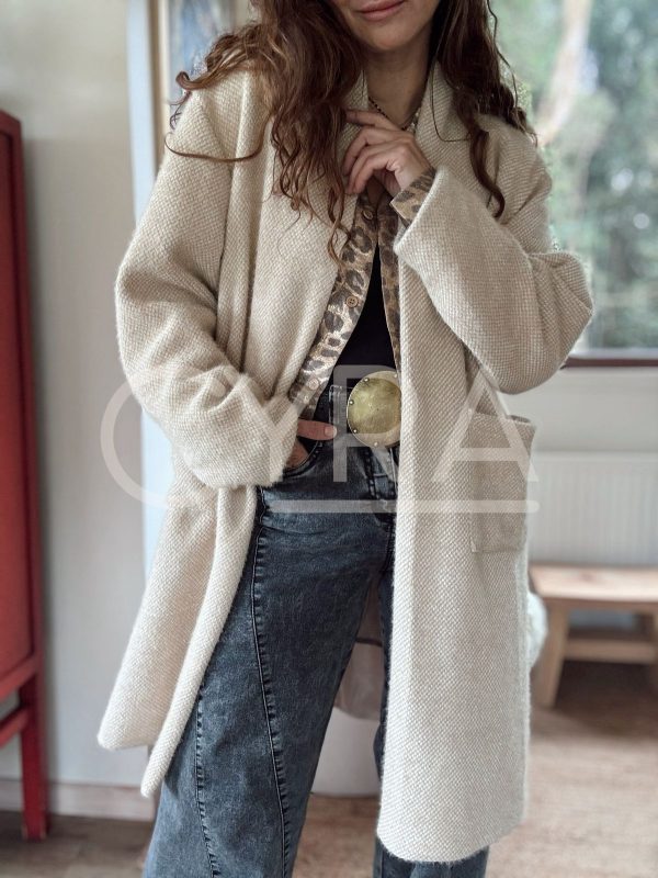 Abrigo Magdalena beige