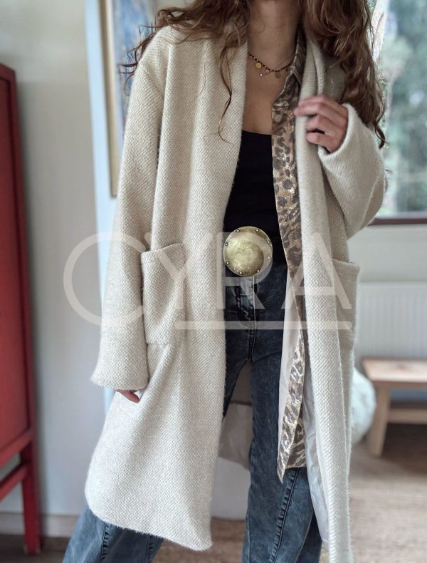 Abrigo Magdalena beige - Imagen 2