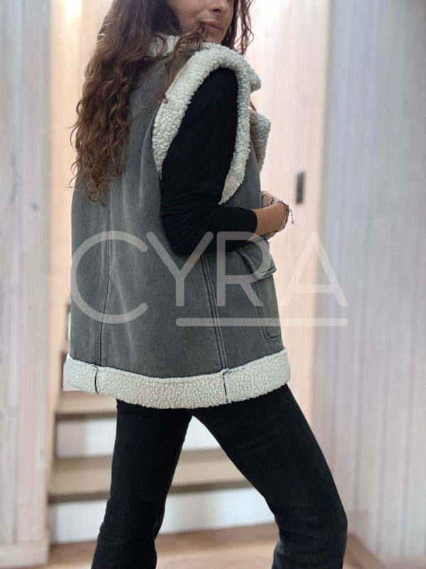 Chaqueta Jeans sin mangas Euge - Imagen 3