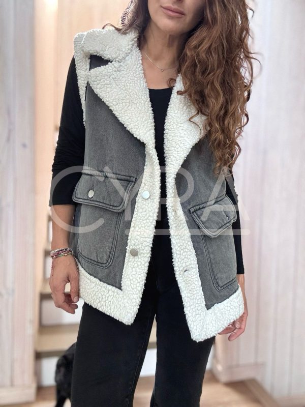 Chaqueta Jeans sin mangas Euge - Imagen 4