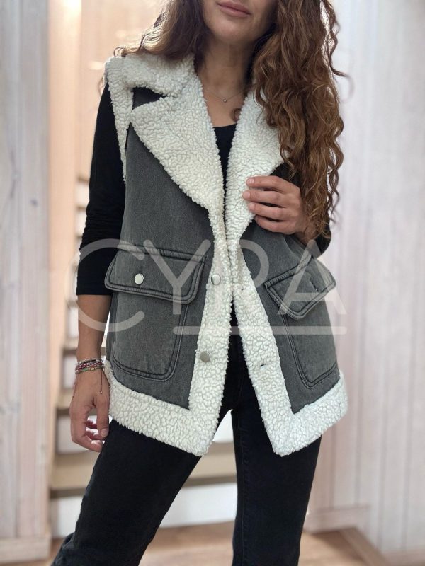 Chaqueta Jeans sin mangas Euge - Imagen 2