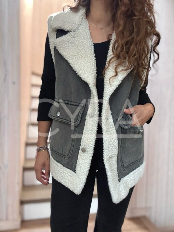 Chaqueta Jeans sin mangas Euge - Imagen 5