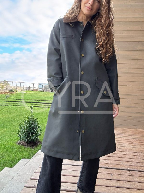 Chaqueta Impermeable Ramira azul oscuro - Imagen 9