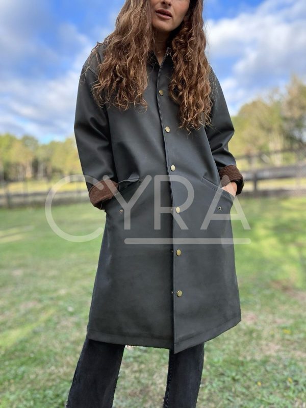 Chaqueta Impermeable Ramira azul oscuro - Imagen 10