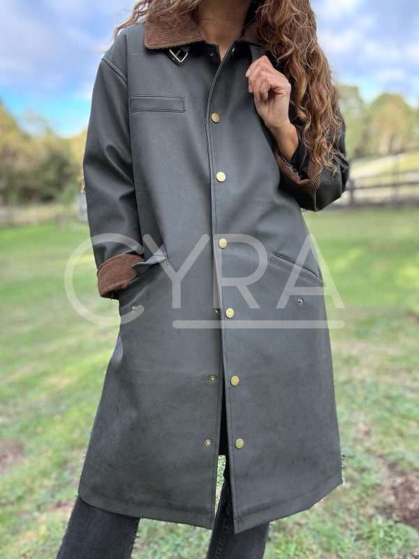 Chaqueta Impermeable Ramira azul oscuro - Imagen 2