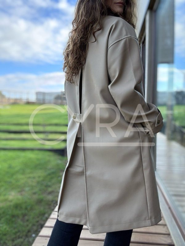 Chaqueta Impermeable Ramira beige - Imagen 2