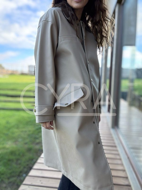 Chaqueta Impermeable Ramira beige - Imagen 5